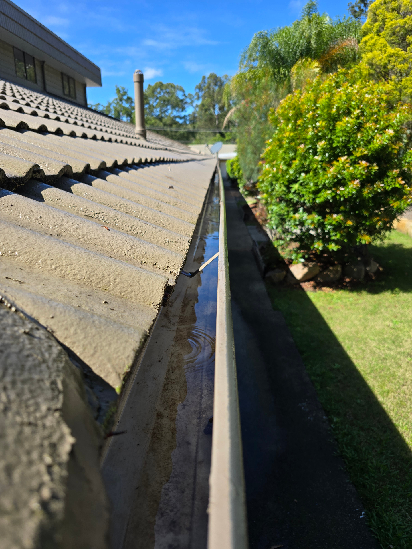 Clean, free-flowing gutters